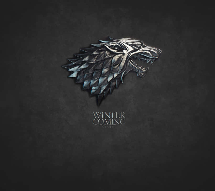 3DSølv House Stark Logo HD