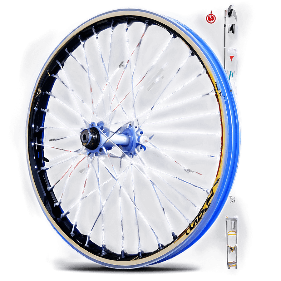 Bicycle Wheel Spokes PNG rog