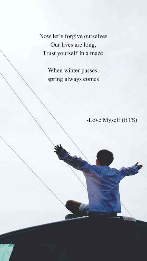 SfondoBTS Love Yourself - Ispirazione per l'amore verso se stessi e la positività
