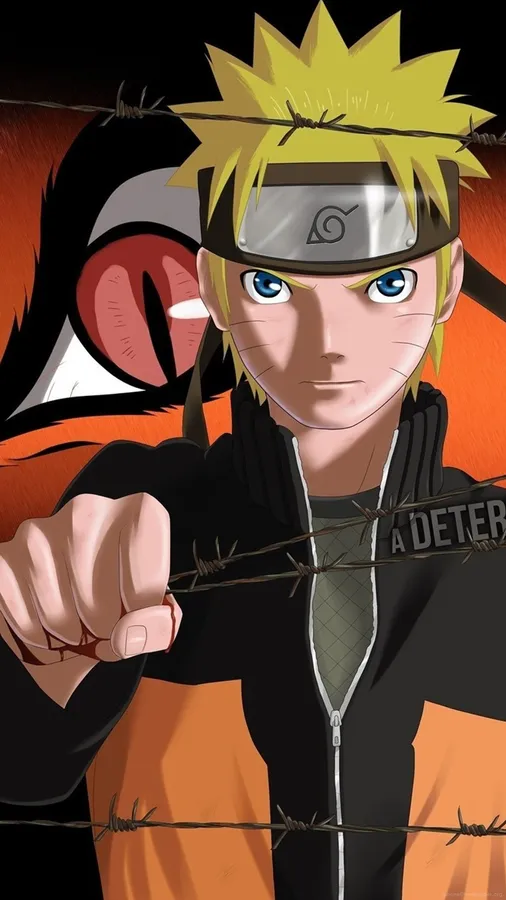 Fierce Naruto IPhone wallpaper