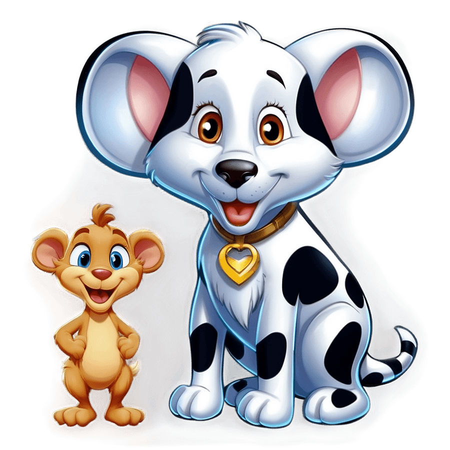 Cartoon Animal Friends PNG 7