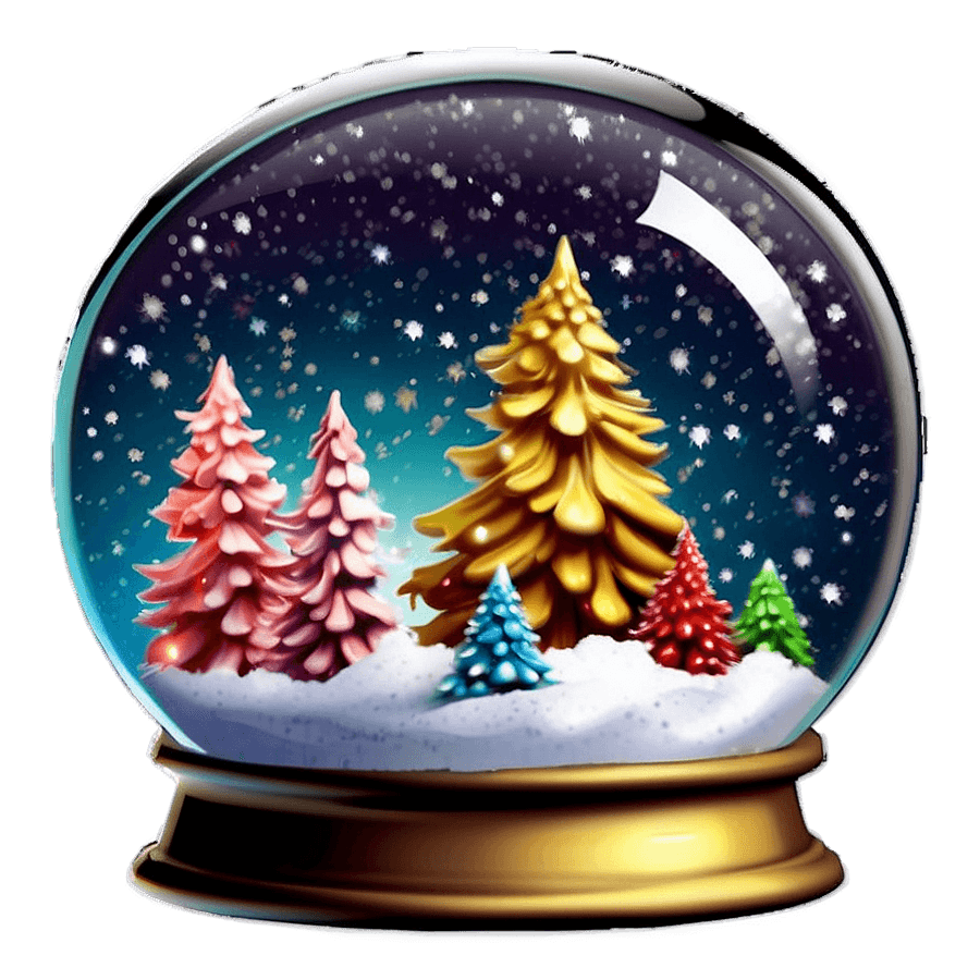 Collectible Snow Globe Treasures PNG hhf