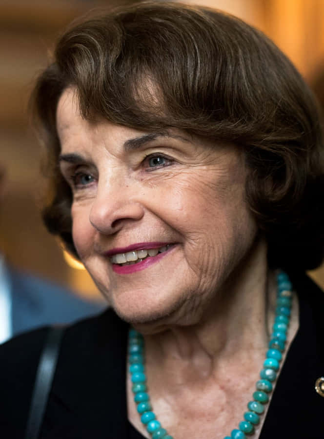 DianneFeinstein Glödande ögon.