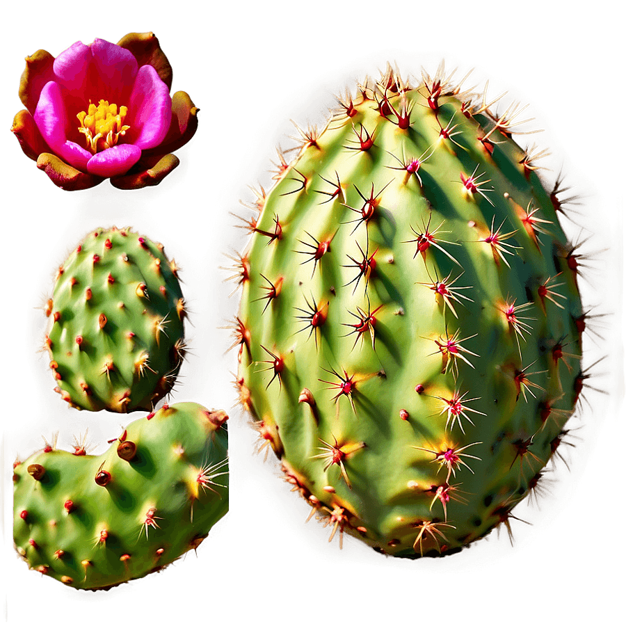 Realistic Prickly Pear PNG mix82