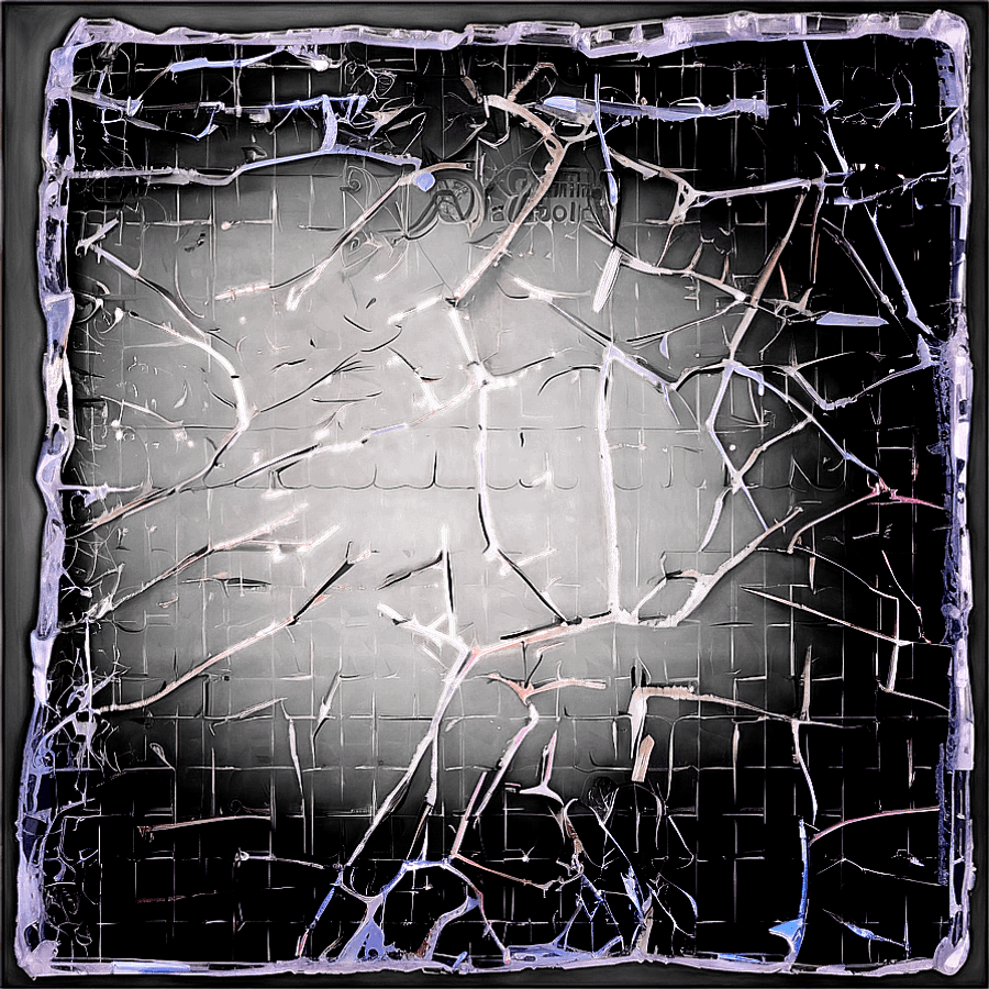 Cracked Screen High Detail PNG 81