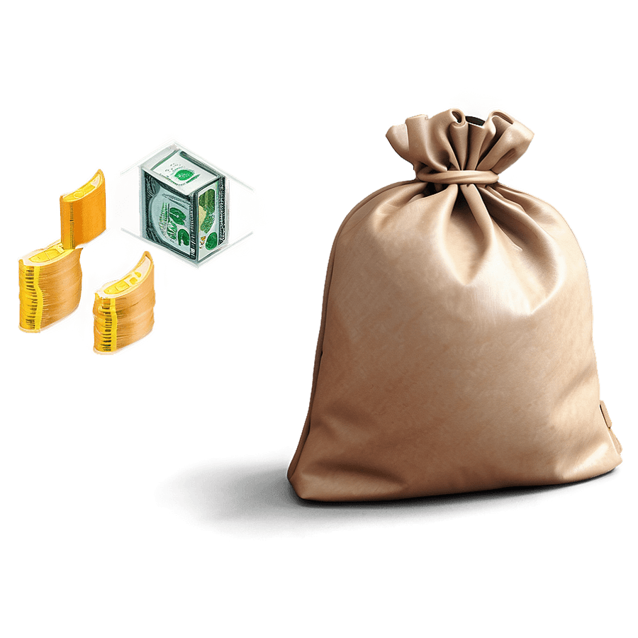Financial Windfall Bag PNG 2