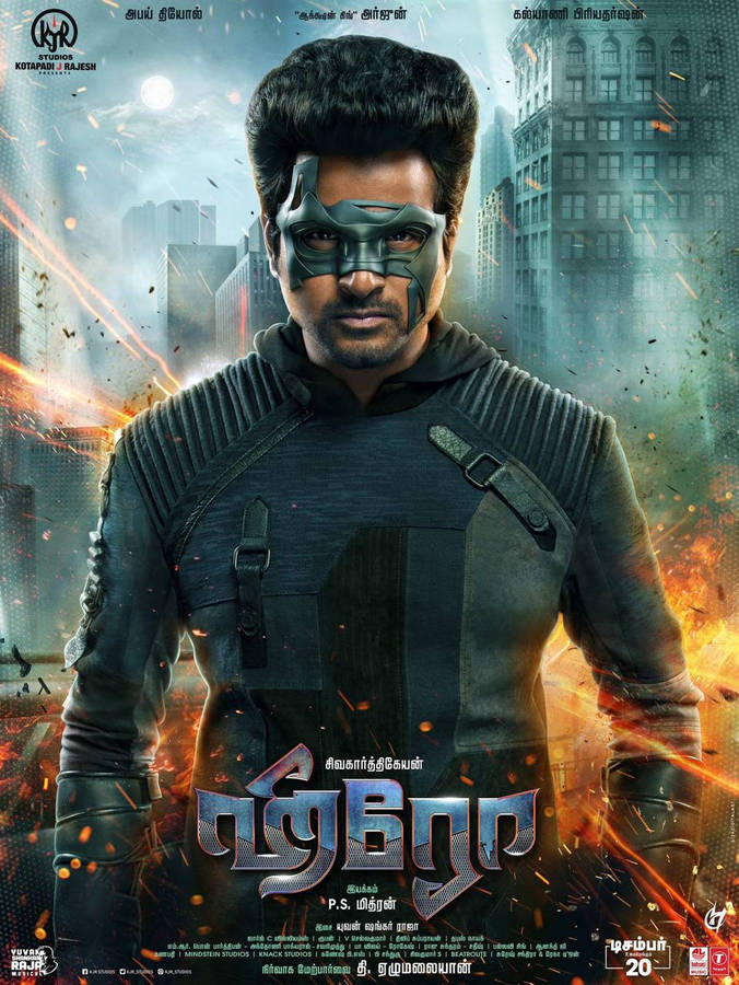 Sivakarthikeyan i kostume helt baggrundsbillede