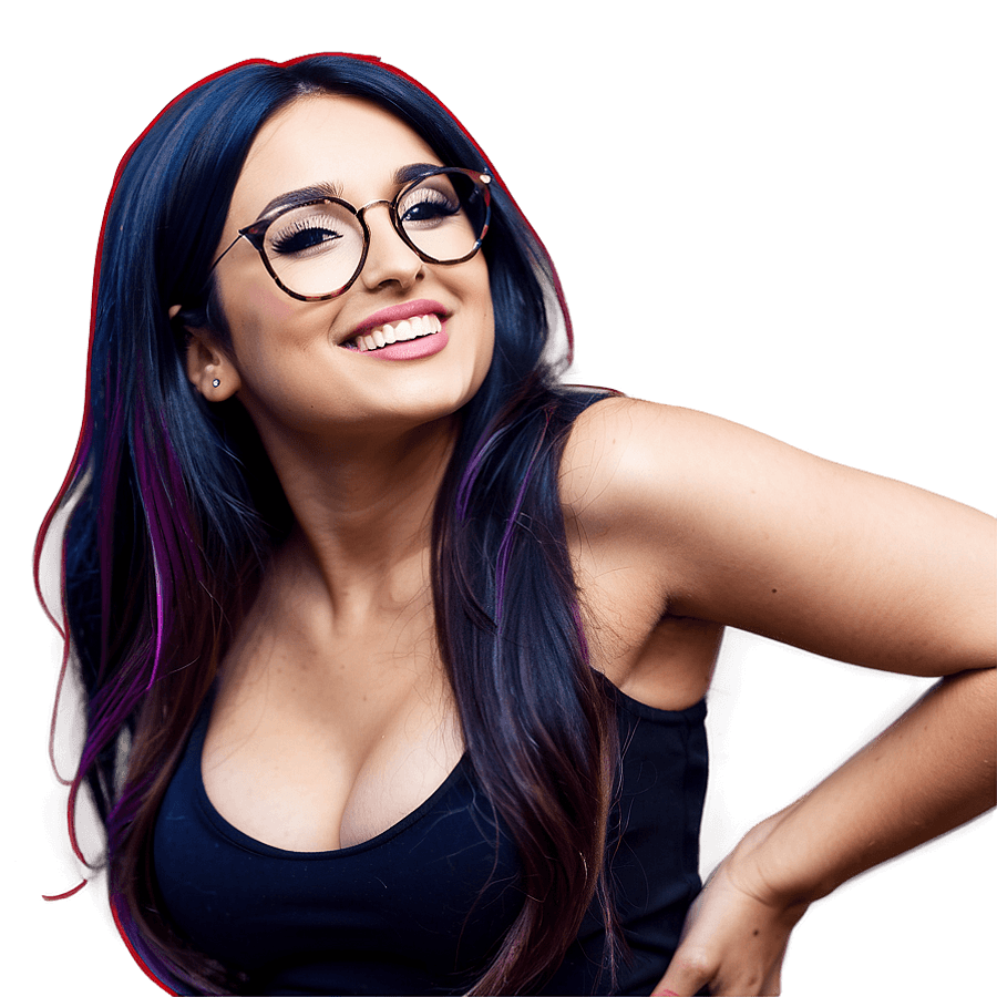 Sssniperwolf Laughing Image PNG xvs