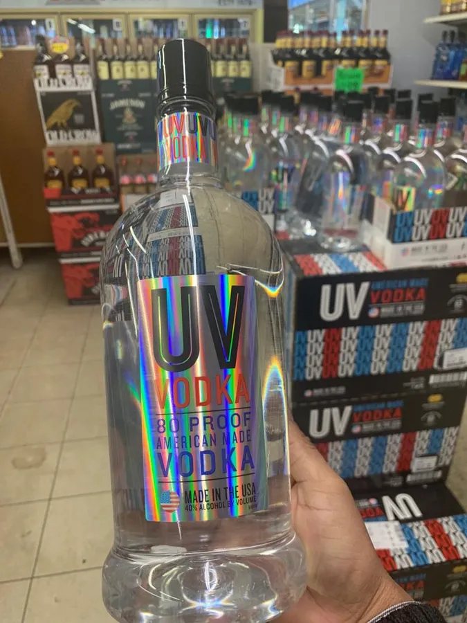 Exquisite UV Vodka Silver in Elegant Demeanor