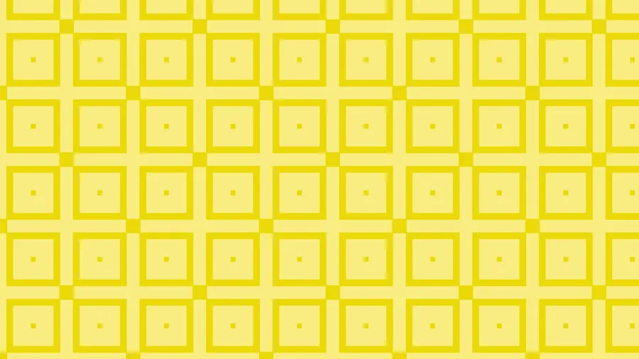 Yellow Square Pattern