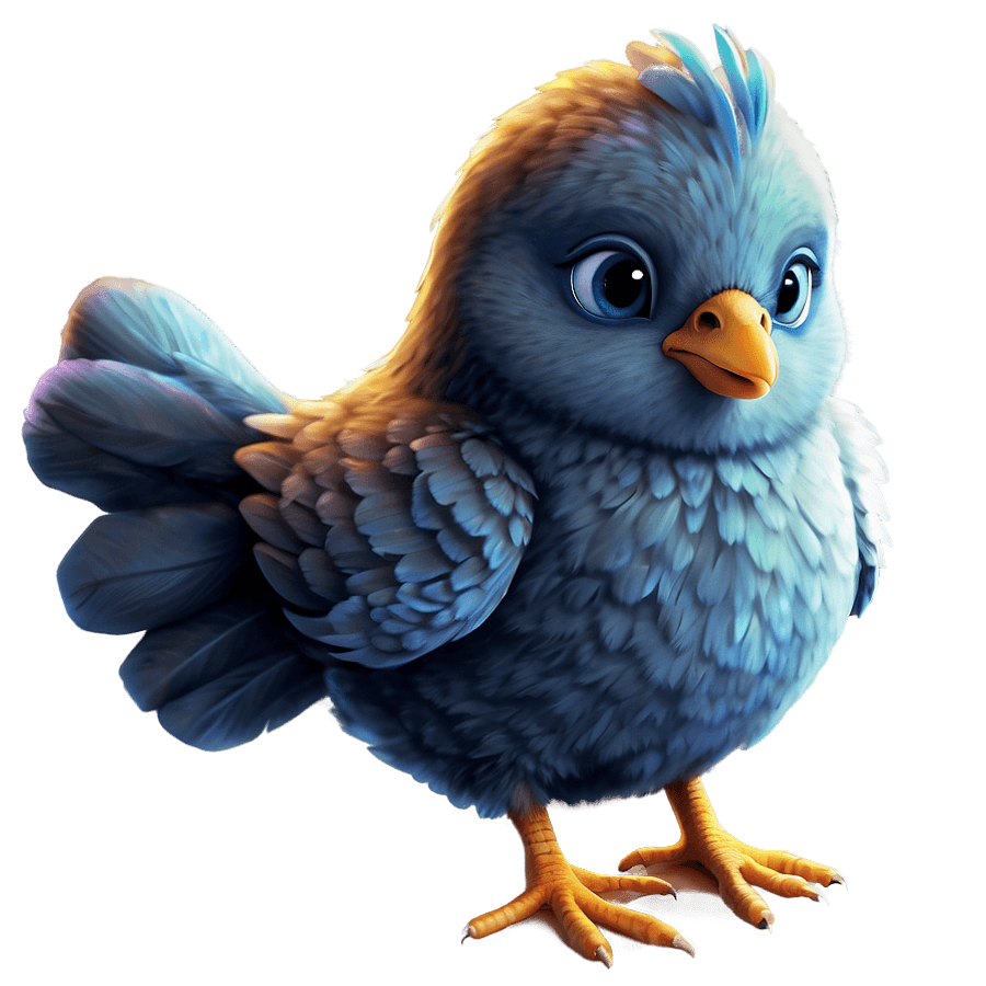 Chicky and Night Sky Stars PNG 81