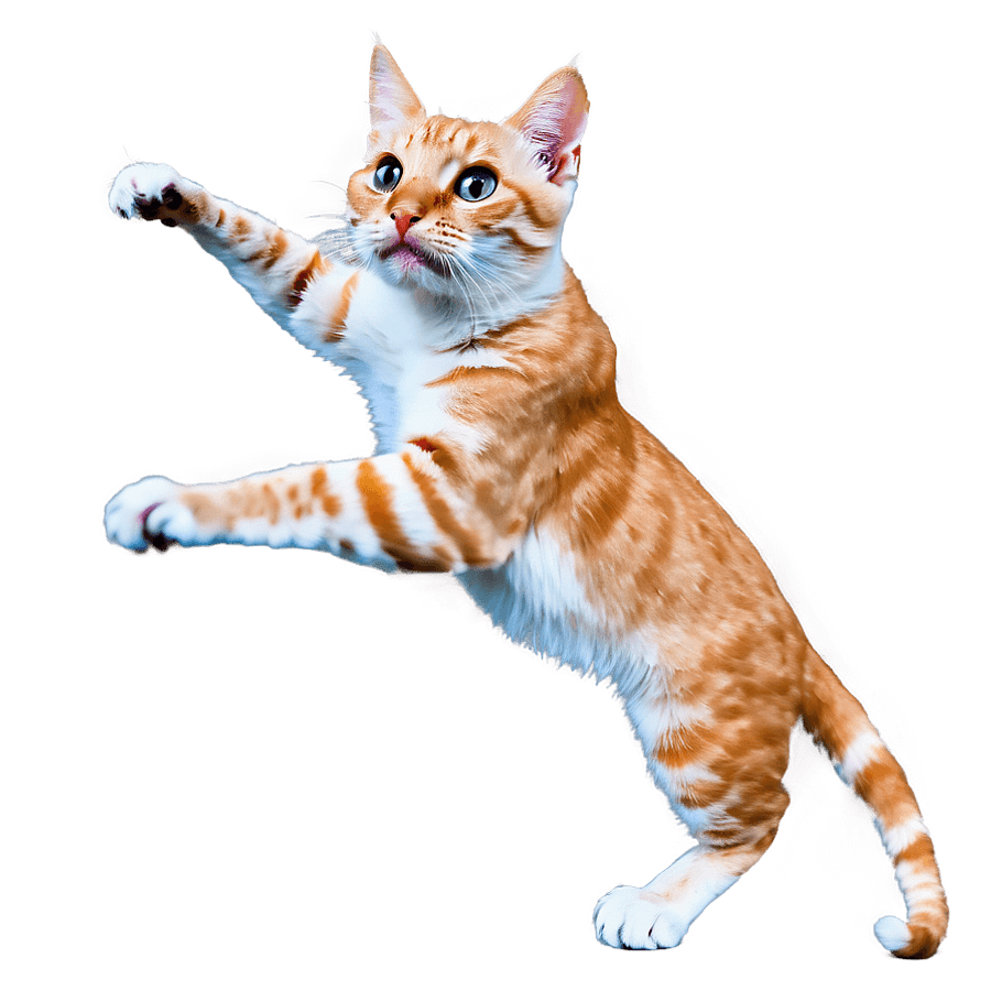 Furious Cat Clawing PNG evo31
