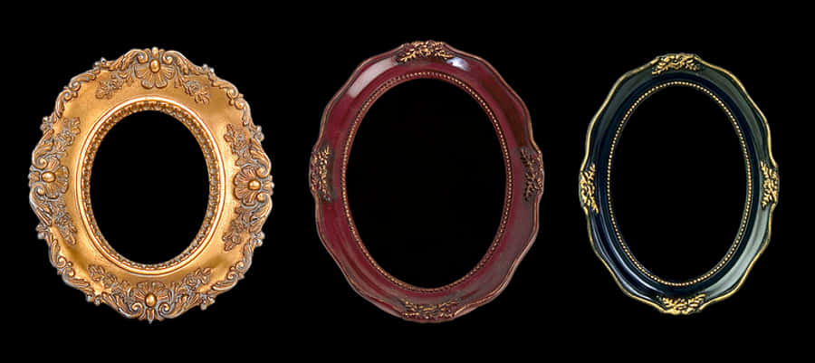 Vintage Ornate Picture Frames