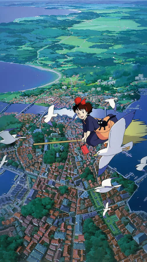 Stupendeopere d'arte dello Studio Ghibli di Totoro e dei fantastici paesaggi.