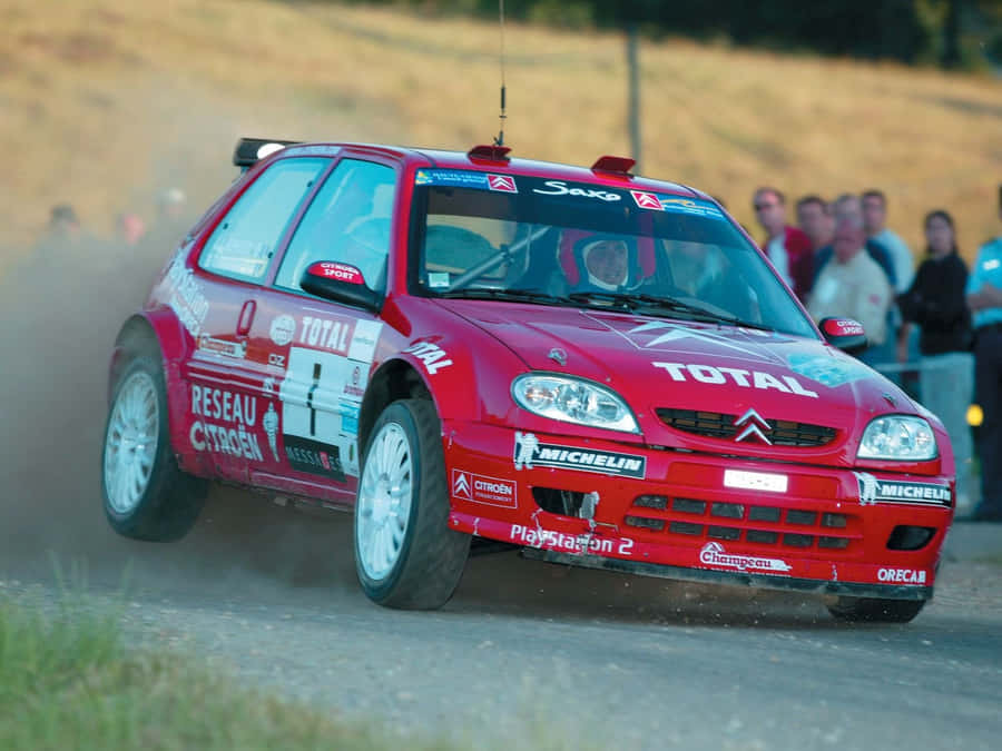 Ação do Rally Citroen C2 Super1600