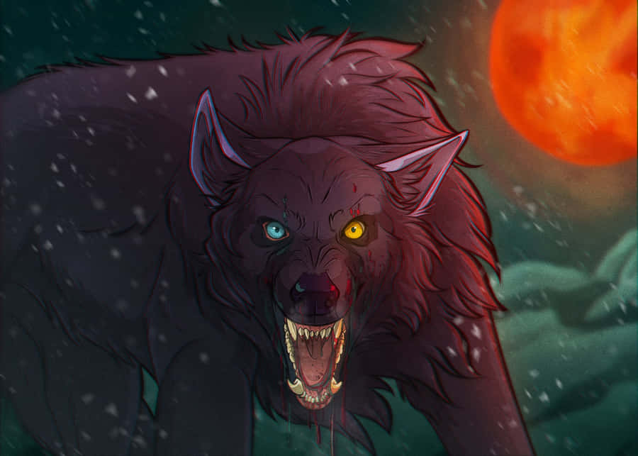Wolf'sRain Darcia 2048 x 1463 bakgrundsbild