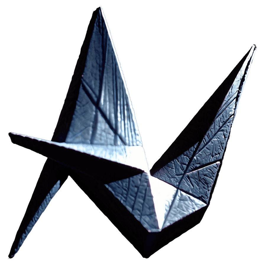 Paper Crane in Moonlight PNG hgy41