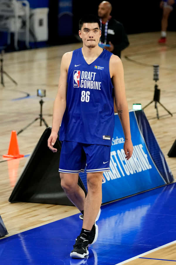 Basketspelare vid Draft Combine