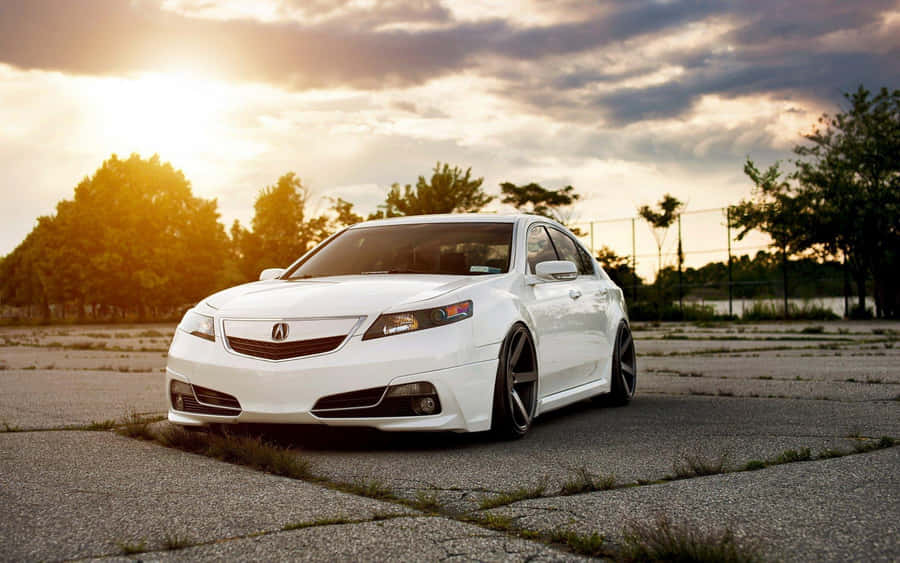 EleganteAcura TSX sulla strada