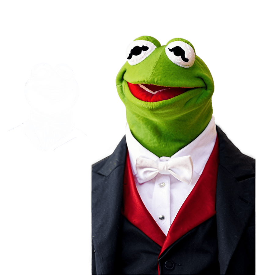 Kermit The Frog in Tuxedo PNG 28