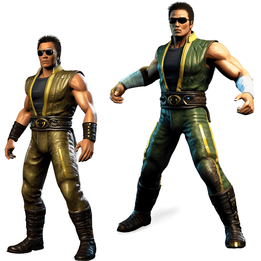 Johnny Cage Mortal Kombat 9 PNG 06292024