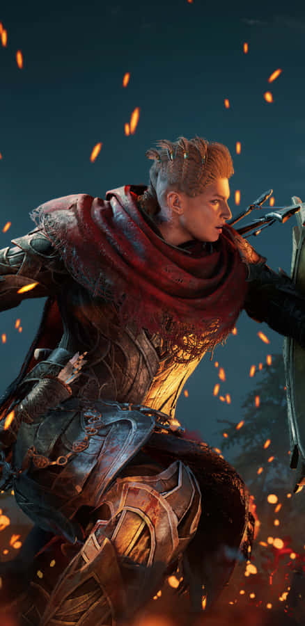 Dyk ind i en ny alder af vikingeeventyr med Pixel 3xl og Assassin's Creed Valhalla.