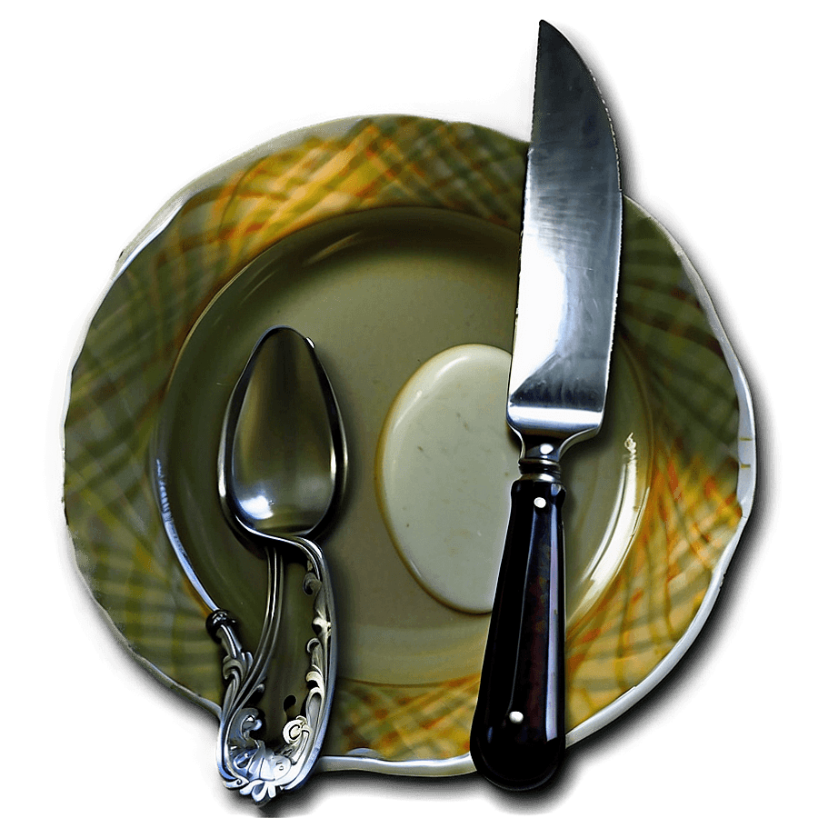 Table Setting Butter Knife PNG 05262024