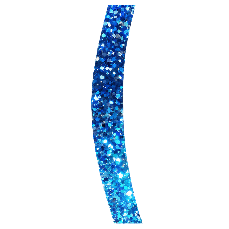 Sparkling Blue Glitter PNG 06242024