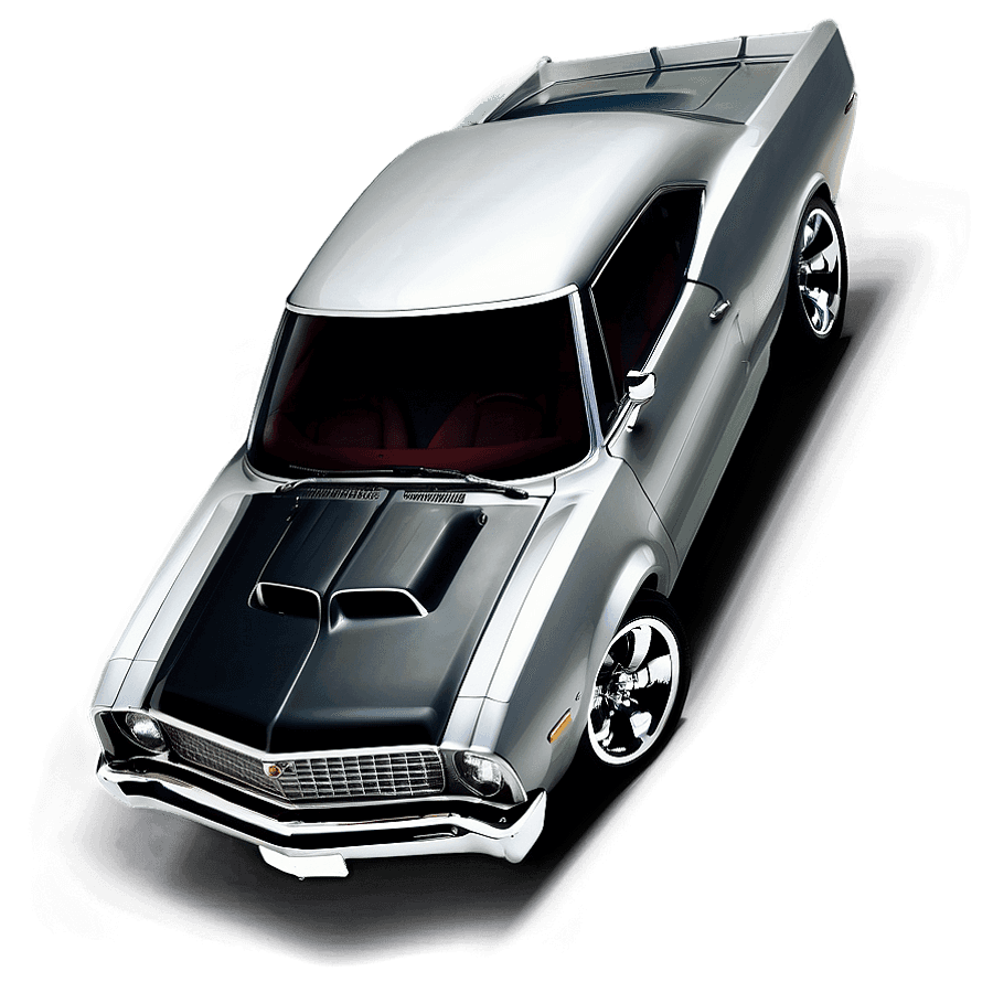 Muscle Car Outline PNG duc