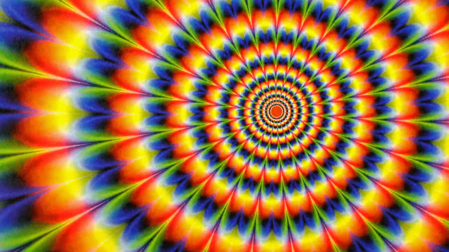 Seikreativ mit buntem, hochauflösendem Tie-Dye.