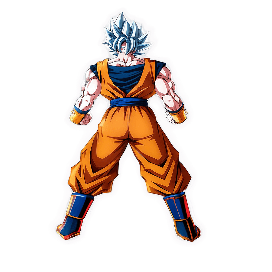 Mastered Ultra Instinct Goku PNG vgt
