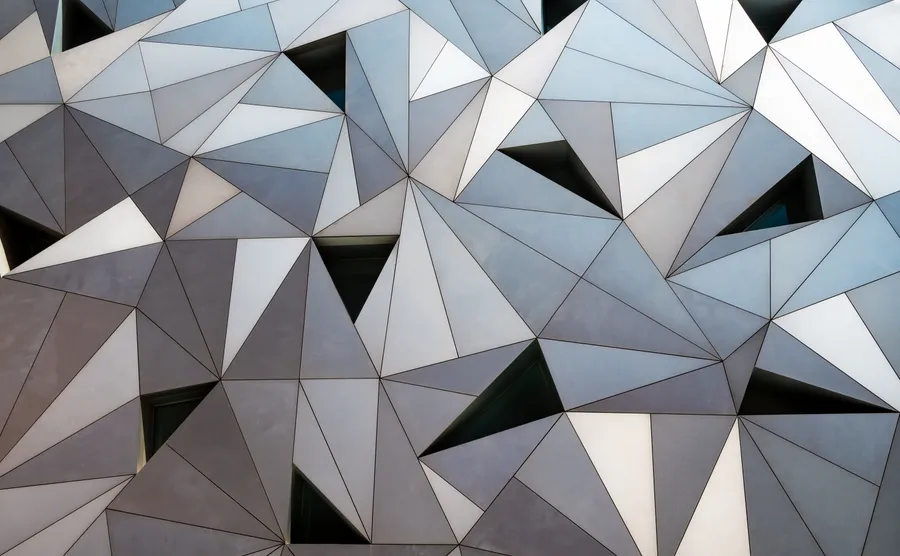 Geometric aesthetic pattern wallpaper