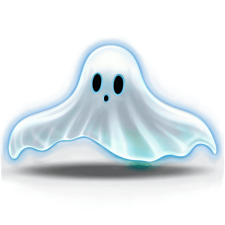 Glowing Ghost PNG pno34