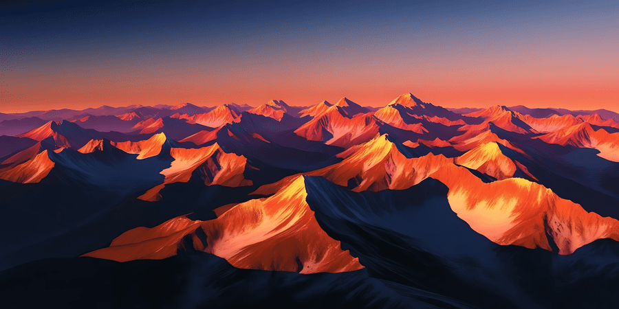 mountains,rocks,peaks,sunrise,warm,scenic,hiking,landscape,nature,golden hour,rugged,cliffs,sky,outdoor,high