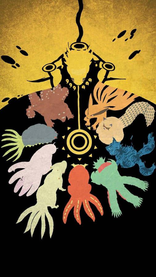 Papelde parede Tailed Beasts 1080 x 1920