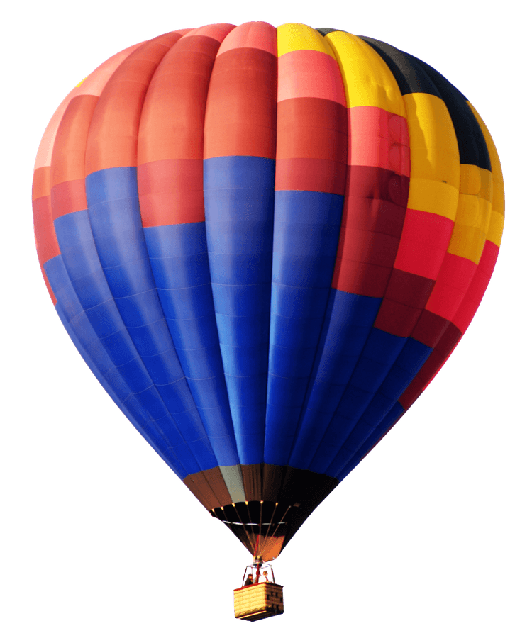 Colorful Hot Air Balloonin Sky
