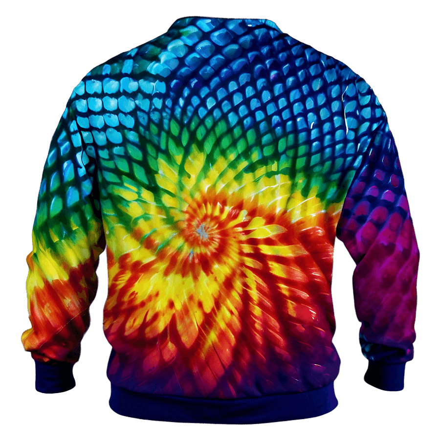 Tie Dye Fish Scale PNG 80