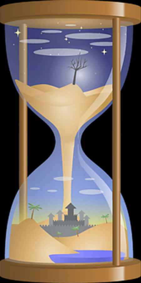 Fantasy Hourglass Artwork