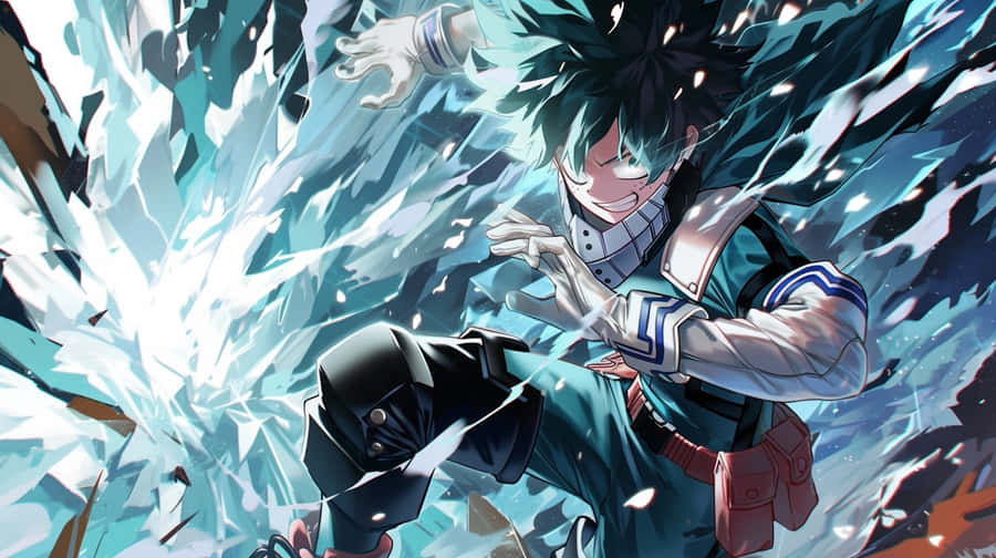 Izuku Midoriya di My Hero Academia Rilascia il Potere