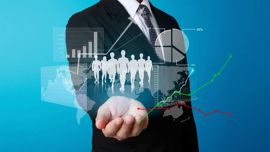 Finance Statistics Chart wallpaper