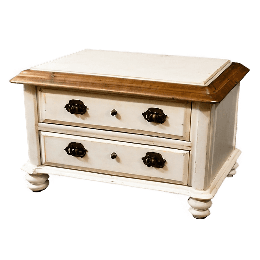 Vintage Nightstand PNG fxw26