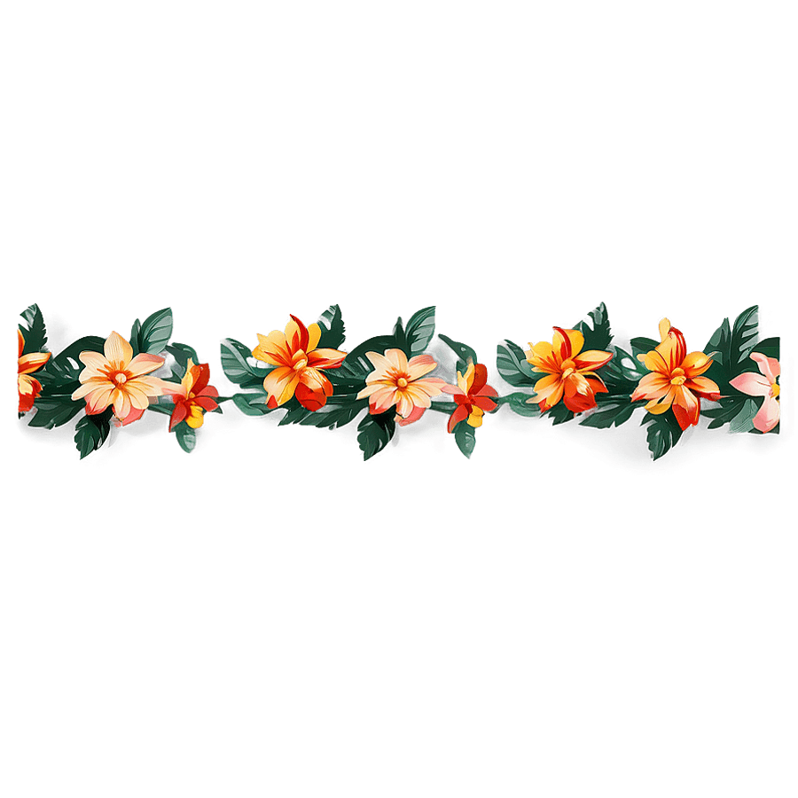 Floral Borders PNG 78