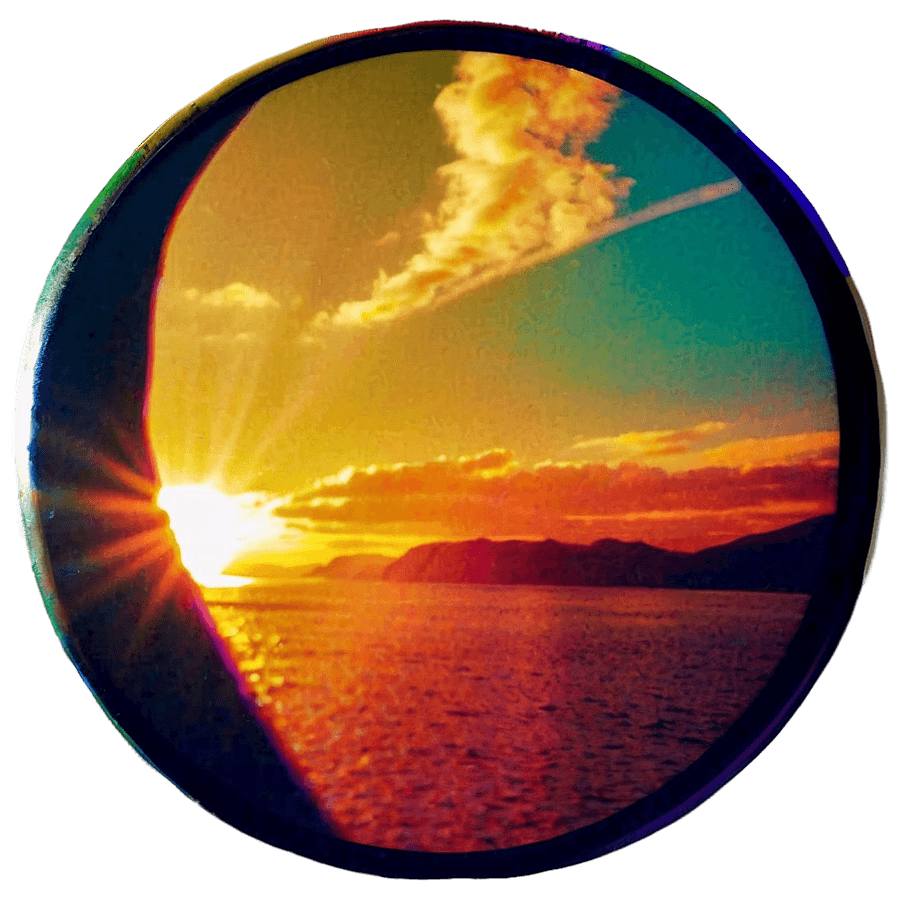 Sunset Inspired Light Leak PNG 05252024