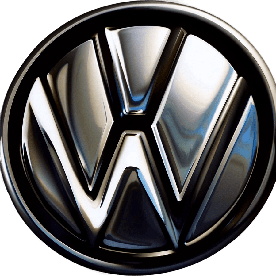 Abstract Volkswagen Logo PNG 05252024