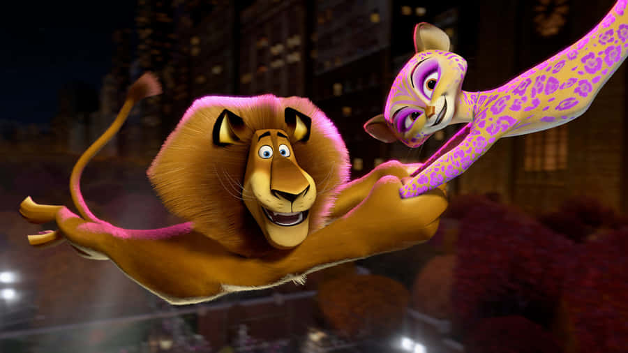 Madagascar3 Alexand Gia fliegender Akt