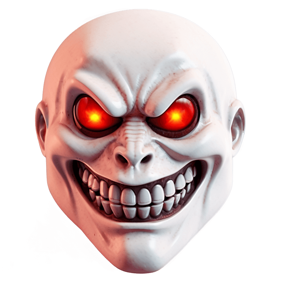 Red Demon Emoji PNG amn48