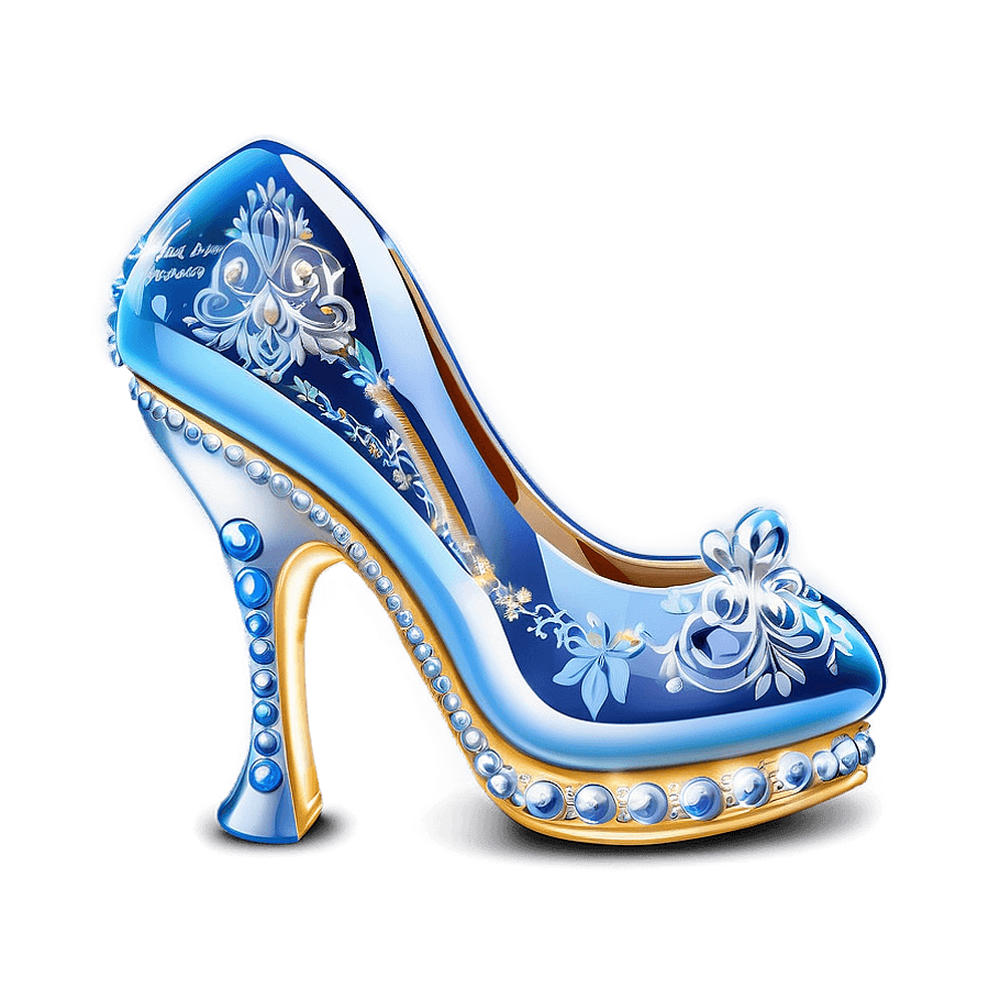 Radiant Glass Heel Cinderella PNG wxw52