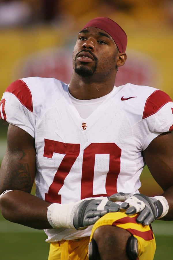 Footballspieler Tyron Smith Nummer 70