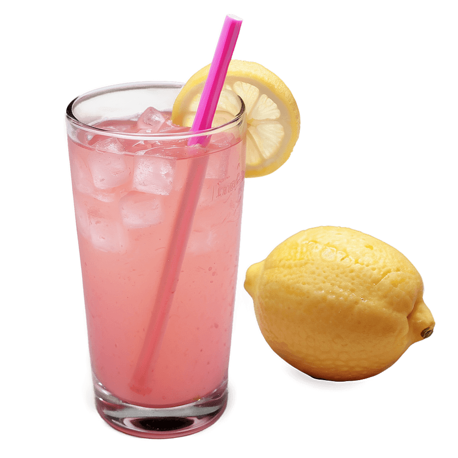 Pink Lemonade with a Ginger Twist PNG 1