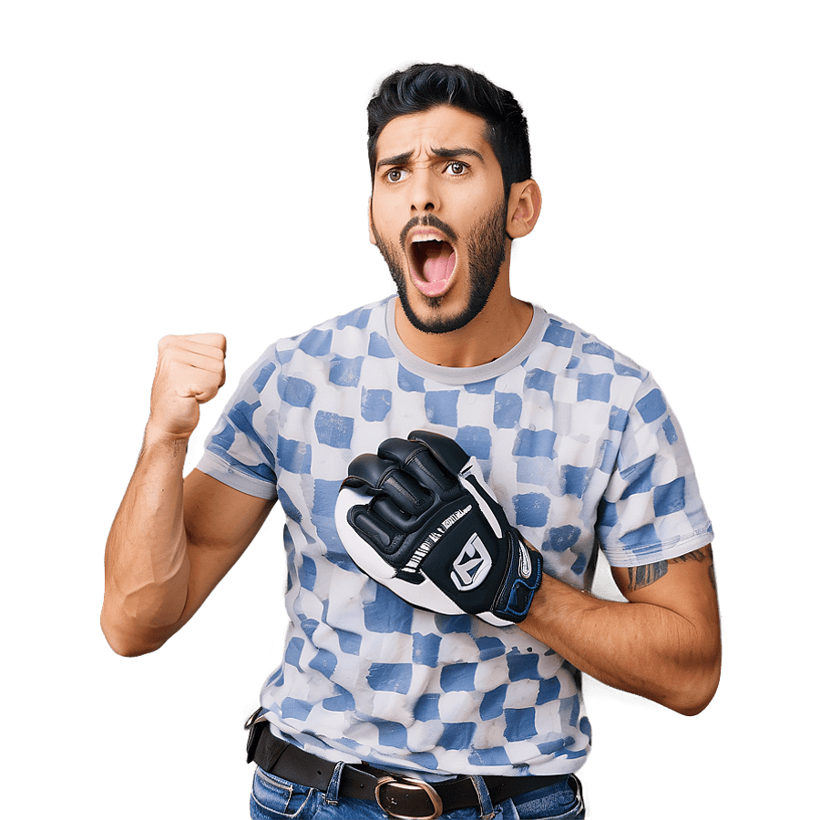 Open Mouth Yelling Loud PNG 17